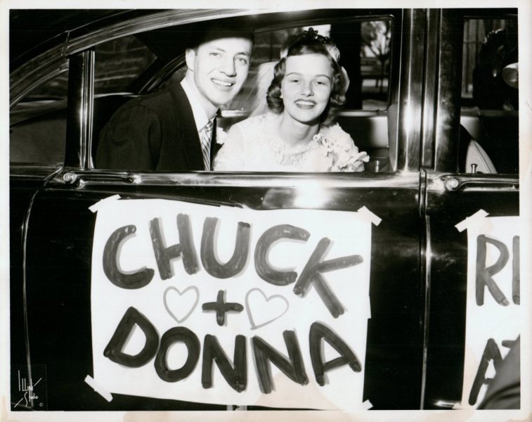 1950s 1957 Champaign Charles Donna