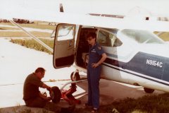 1980s 1981 Flossmoor Flying N9154C