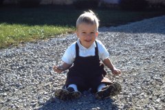 1950s 1958 Champaign Chuck Donna Color Slides