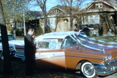 1950s 1958 Champaign Chuck Donna Color Slides