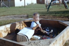 1950s 1958 Champaign Chuck Donna Color Slides