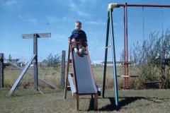 1950s 1958 Champaign Chuck Donna Color Slides